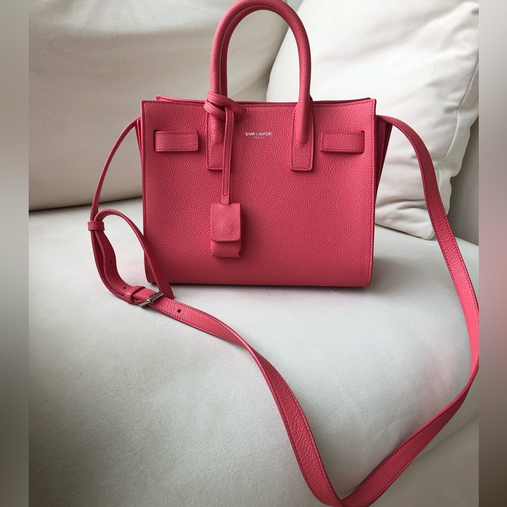 SAINT LAURENT Sac de Jour Nano Bag in Grained Leather - Picture 5 of 9